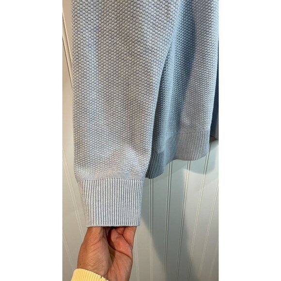 Lululemon XL Textured Knit Crewneck Sweater Coolmax Cotton-Blend Warm - Picture 10 of 16